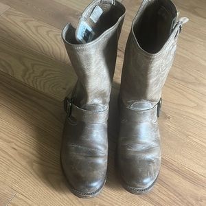 Frye brown leather boots